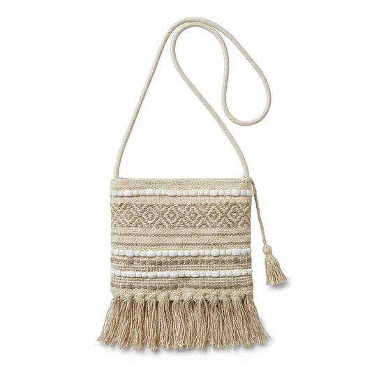 Handloom Sling Bag for Travel, Shopping & Daily Use | Khojo - Handloom Bags - Khojo Store