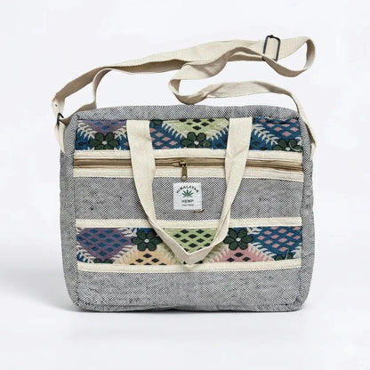 Hemp 16 Inch Laptop Bag for Work, Travel & Daily Use | Khojo - Hemp Bags - Khojo Store