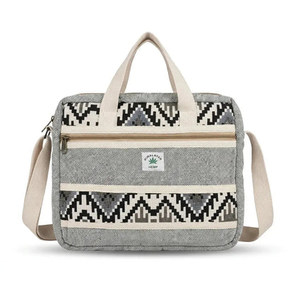 Hemp 16 Inch Laptop Bag for Work, Travel & Daily Use | Khojo - Hemp Bags - Khojo Store