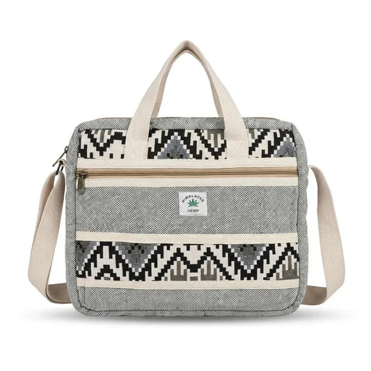 Hemp 16 Inch Laptop Bag for Work, Travel & Daily Use | Khojo - Hemp Bags - Khojo Store