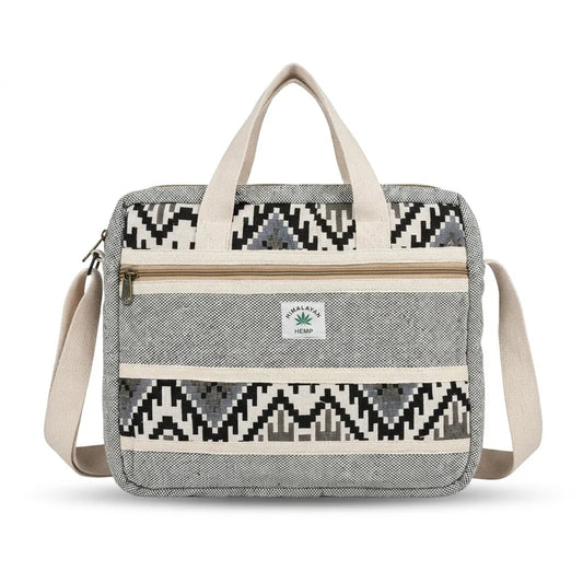 Khojo Hemp 16 Inch Laptop Bag, front view