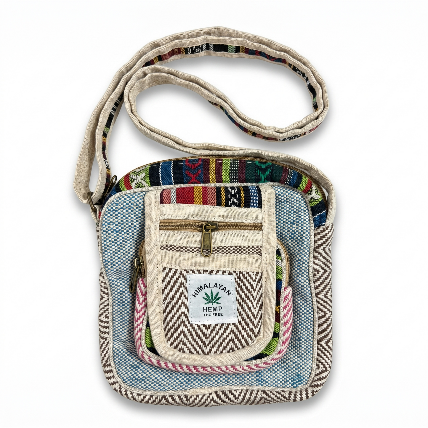 hemp-sling-bag-multicolor-handwoven-travel-india-khojo