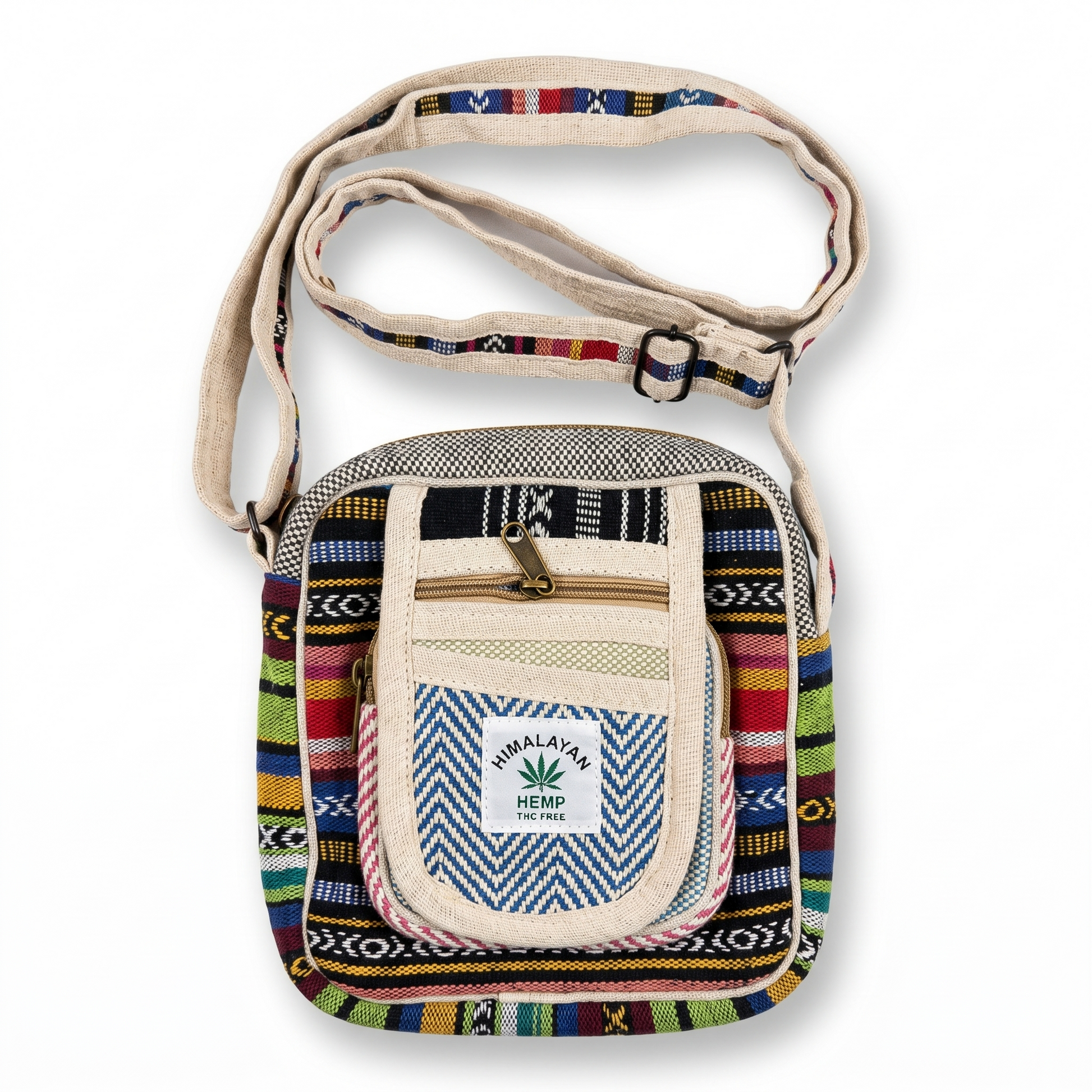 hemp-sling-bag-multicolor-handwoven-travel-india-khojo