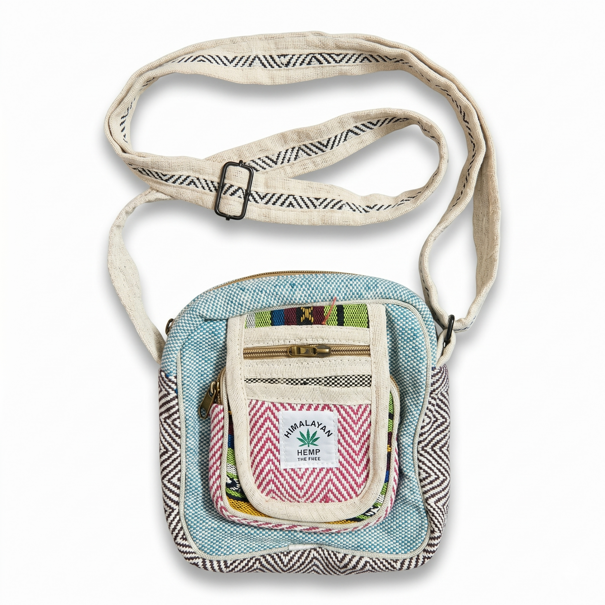 hemp-sling-bag-multicolor-handwoven-travel-india-khojo