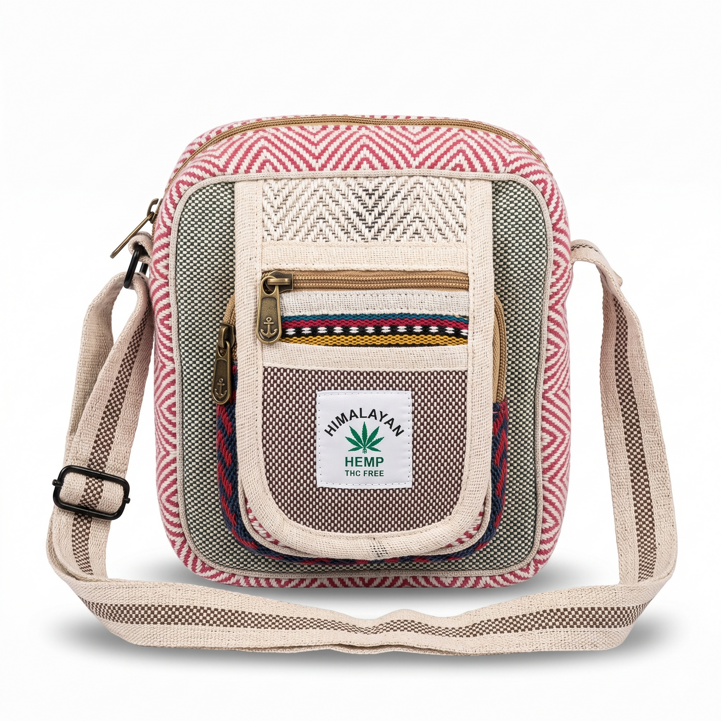 hemp-sling-bag-multicolor-handwoven-travel-india-khojo