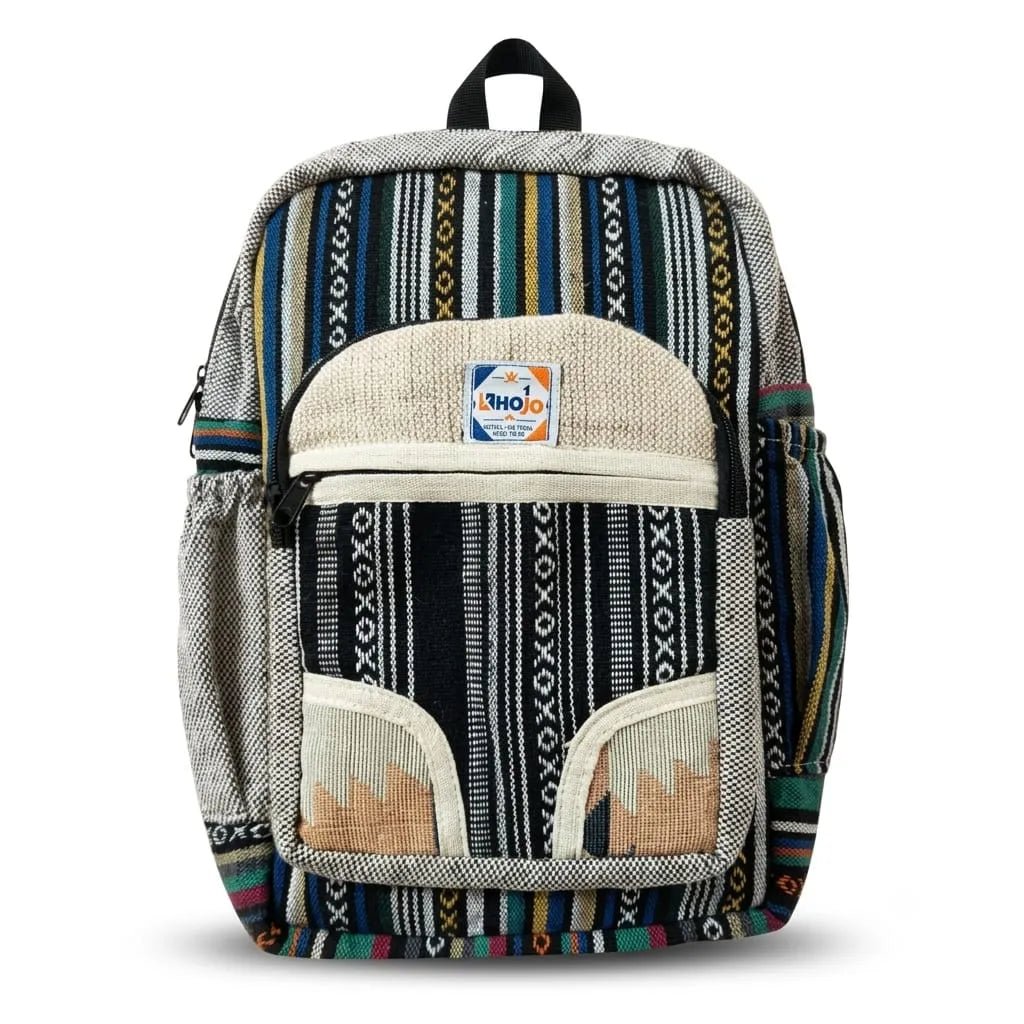 Hemp Pithu Bag for Travel & Adventure | Khojo - Hemp Bags - Khojo Store