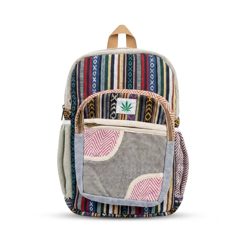 Hemp Pithu Bag for Travel & Adventure | Khojo - Hemp Bags - Khojo Store