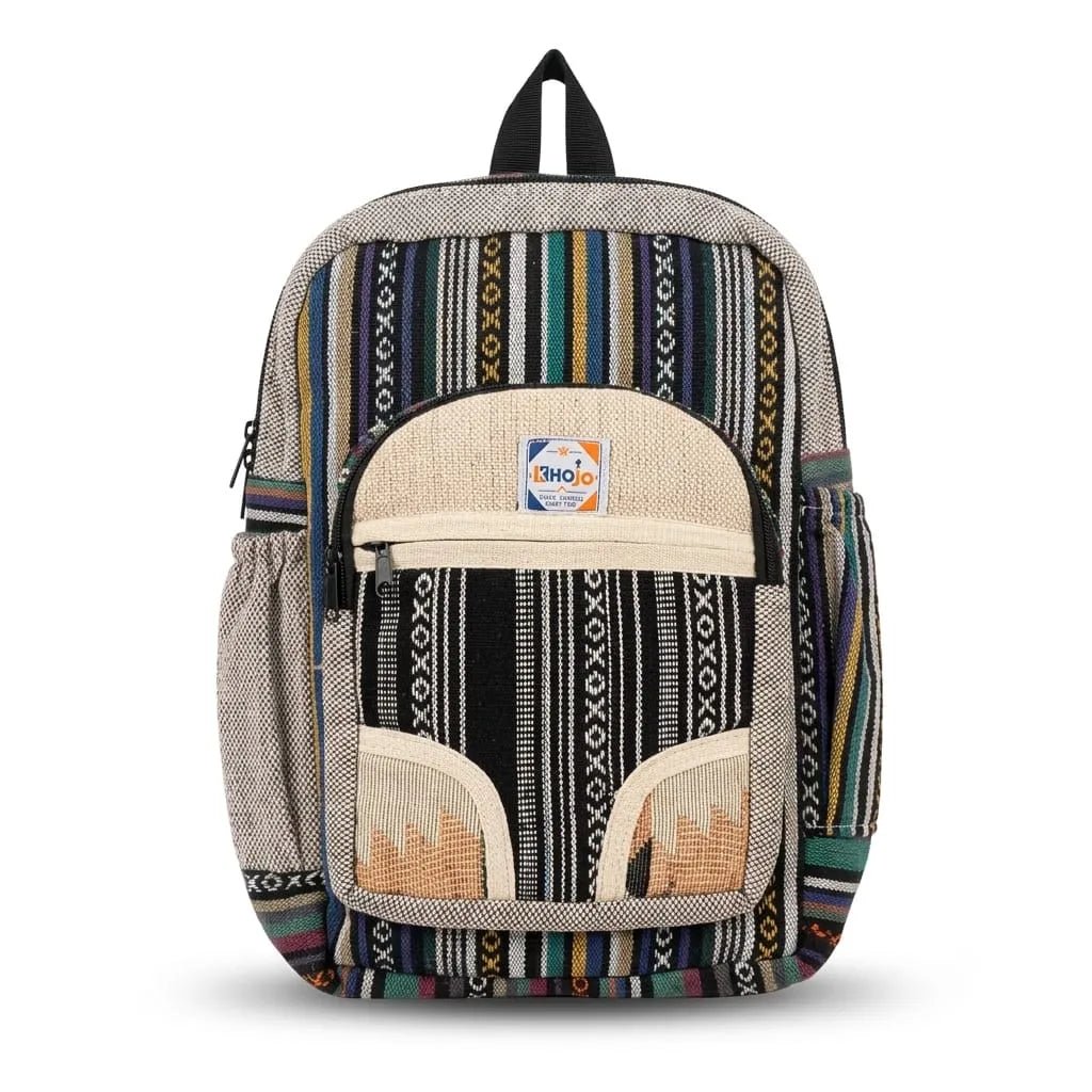 Hemp Pithu Bag for Travel & Adventure | Khojo - Hemp Bags - Khojo Store