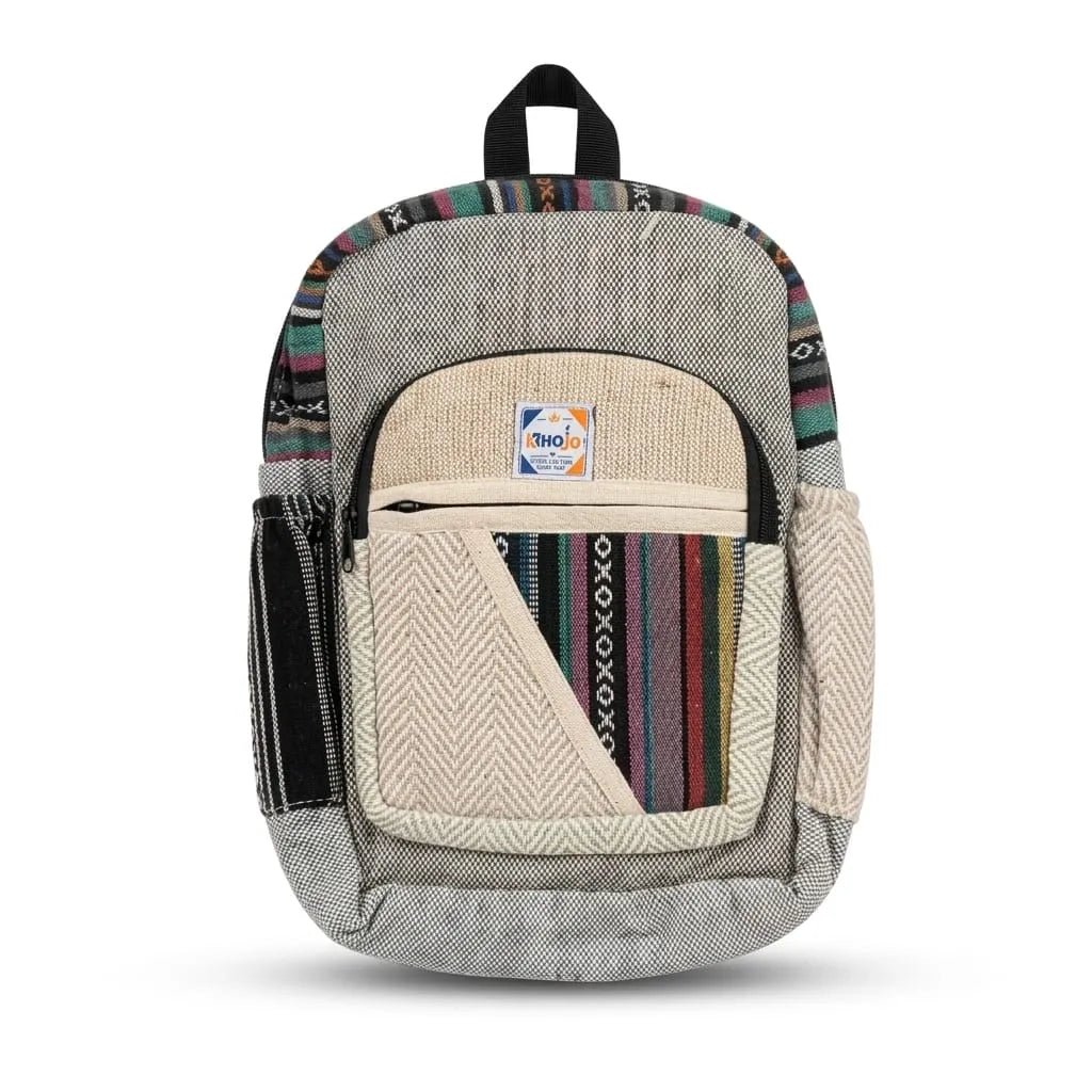 Hemp Pithu Bag for Travel & Adventure | Khojo - Hemp Bags - Khojo Store