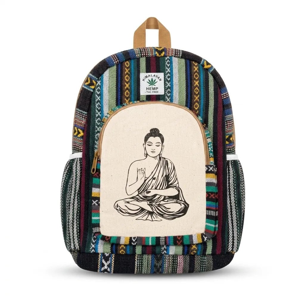 Hemp Pithu Bag for Travel & Adventure | Khojo - Hemp Bags - Khojo Store