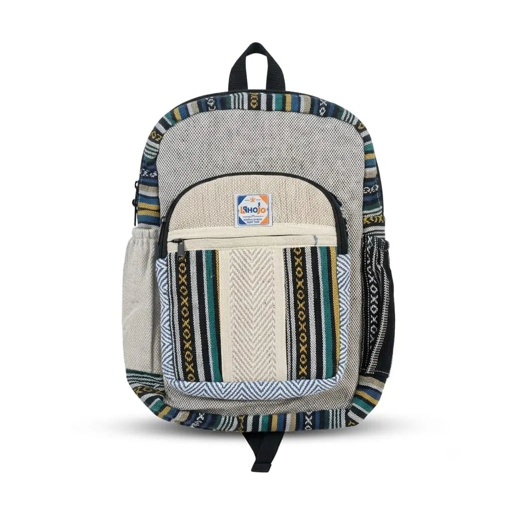 Hemp Pithu Bag for Travel & Adventure | Khojo - Hemp Bags - Khojo Store