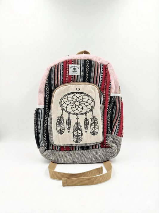 Hemp pithu bag for travel and adventure in India by Khojo