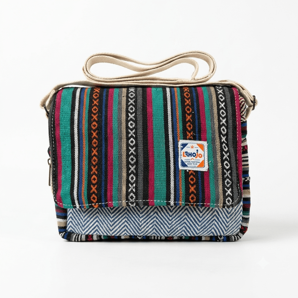 Hemp Voyager Tablet Sling Bag | Khojo - Hemp Bags - Khojo Store