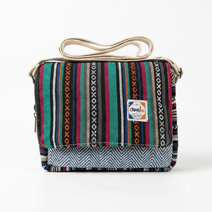 Hemp Voyager Tablet Sling Bag | Khojo - Hemp Bags - Khojo Store