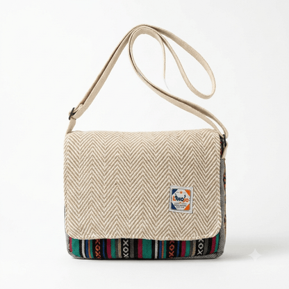 Hemp Voyager Tablet Sling Bag | Khojo - Hemp Bags - Khojo Store