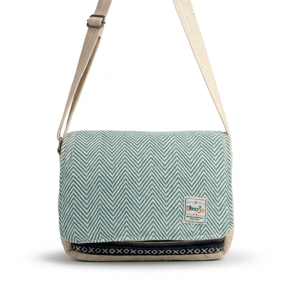 Hemp Voyager Tablet Sling Bag | Khojo - Hemp Bags - Khojo Store