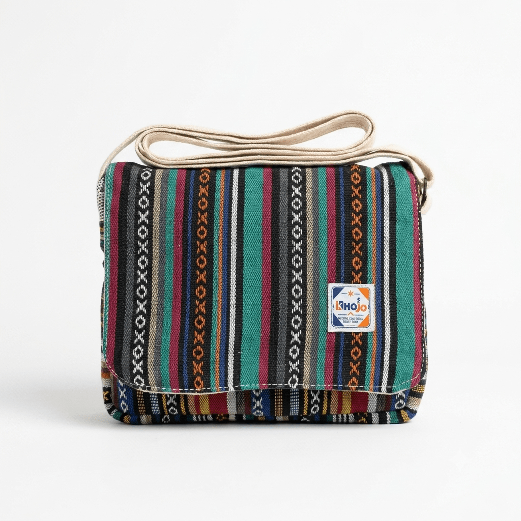 Hemp Voyager Tablet Sling Bag | Khojo - Hemp Bags - Khojo Store