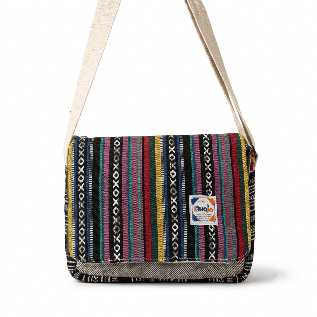 Hemp Voyager Tablet Sling Bag | Khojo - Hemp Bags - Khojo Store
