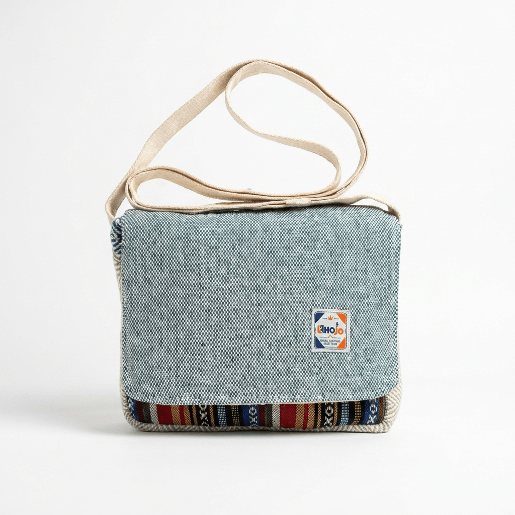 Hemp Voyager Tablet Sling Bag | Khojo - Hemp Bags - Khojo Store