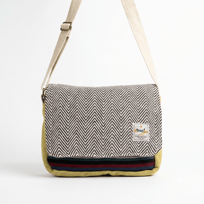 Hemp Voyager Tablet Sling Bag | Khojo - Hemp Bags - Khojo Store