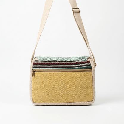 Hemp Voyager Tablet Sling Bag | Khojo - Hemp Bags - Khojo Store