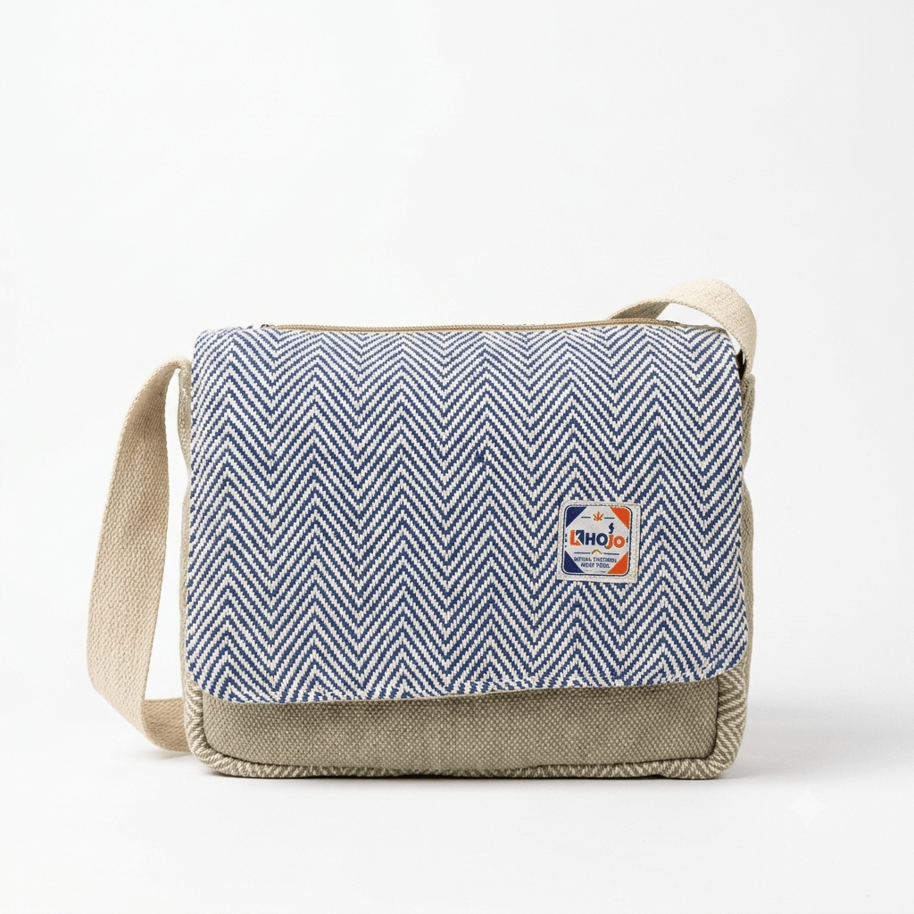 Hemp Voyager Tablet Sling Bag | Khojo - Hemp Bags - Khojo Store