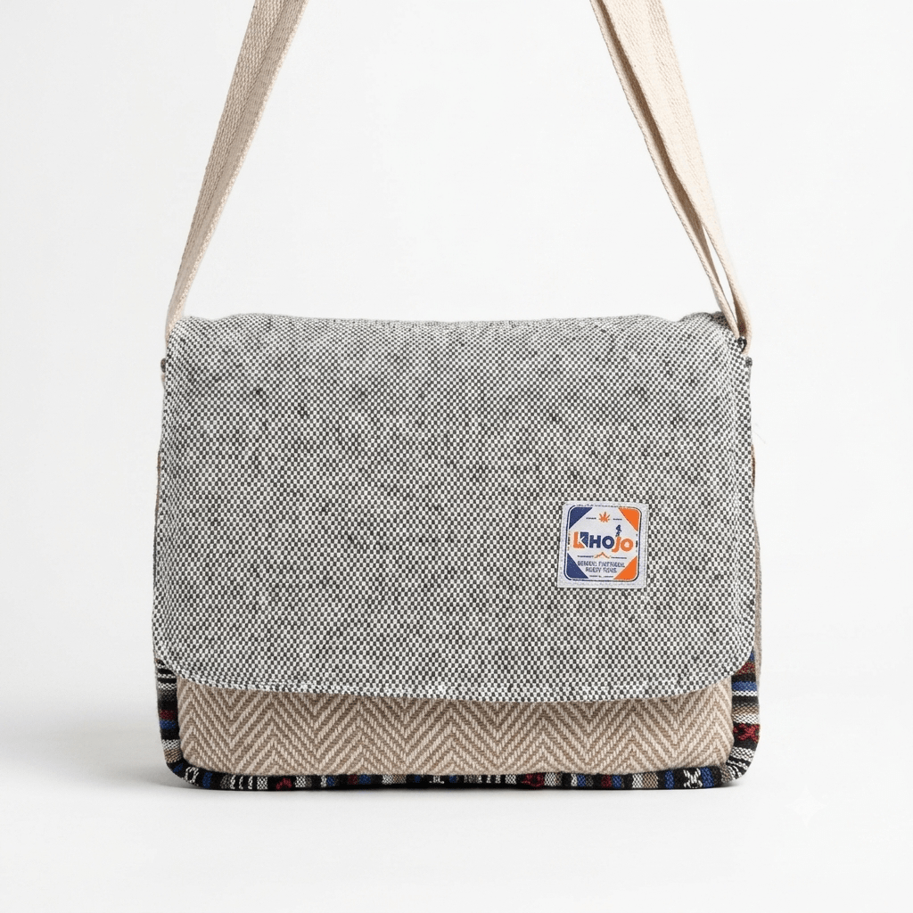Hemp Voyager Tablet Sling Bag | Khojo - Hemp Bags - Khojo Store