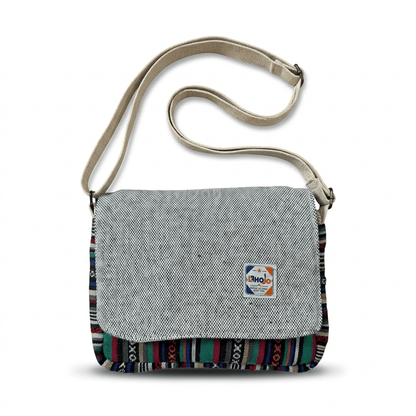 Hemp Voyager Tablet Sling Bag | Khojo - Hemp Bags - Khojo Store
