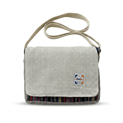Hemp Voyager Tablet Sling Bag | Khojo - Hemp Bags - Khojo Store