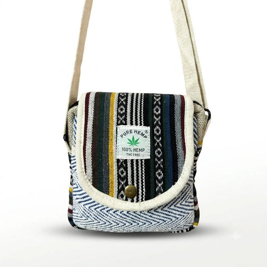 Hemp Yatra Flap Sling Bag for Travel & Everyday Carry | Khojo - Hemp Bags - Khojo Store