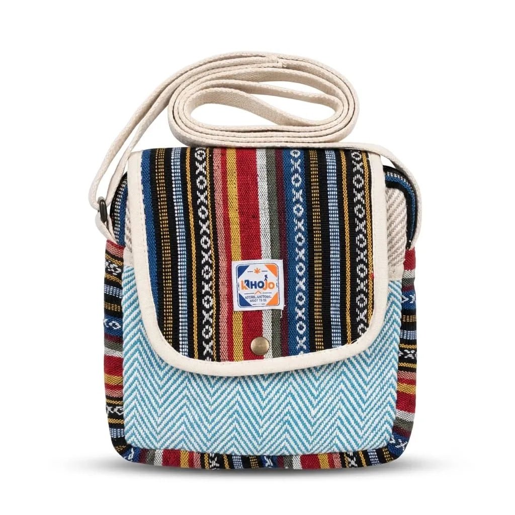 Hemp Yatra Flap Sling Bag for Travel & Everyday Carry | Khojo - Hemp Bags - Khojo Store