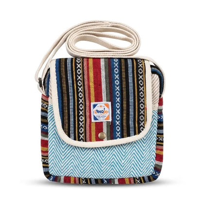 Hemp Yatra Flap Sling Bag for Travel & Everyday Carry | Khojo - Hemp Bags - Khojo Store
