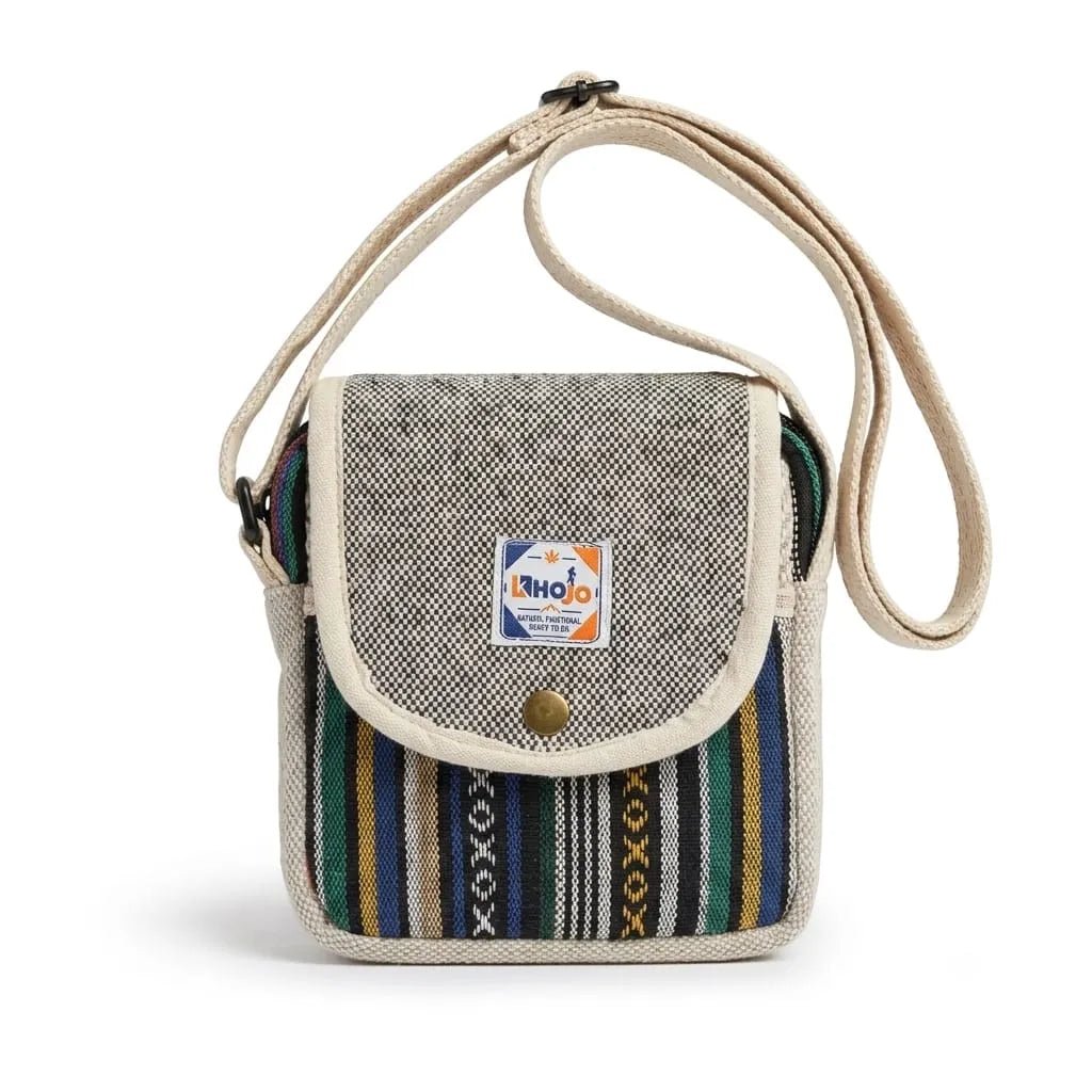 Hemp Yatra Flap Sling Bag for Travel & Everyday Carry | Khojo - Hemp Bags - Khojo Store