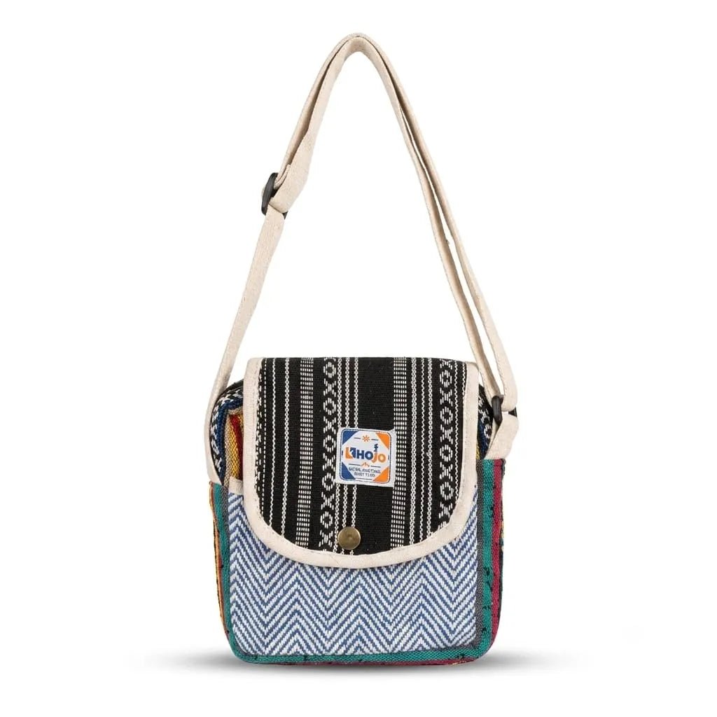 Hemp Yatra Flap Sling Bag for Travel & Everyday Carry | Khojo - Hemp Bags - Khojo Store