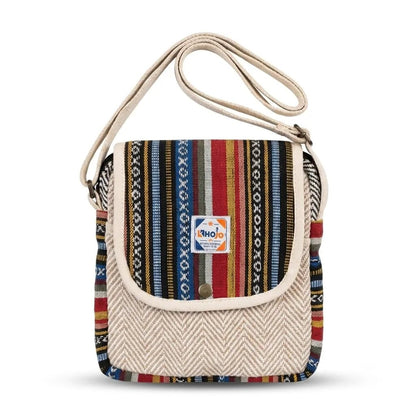 Hemp Yatra Flap Sling Bag for Travel & Everyday Carry | Khojo - Hemp Bags - Khojo Store