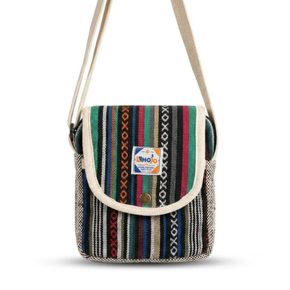Hemp Yatra Flap Sling Bag for Travel & Everyday Carry | Khojo - Hemp Bags - Khojo Store