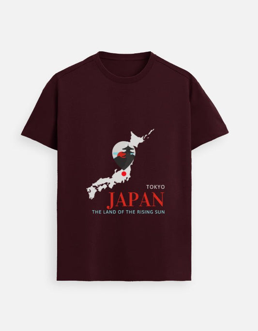 Japan Destination Supima Cotton Travel T-Shirt | Khojo - Travel Apparel - Khojo Store