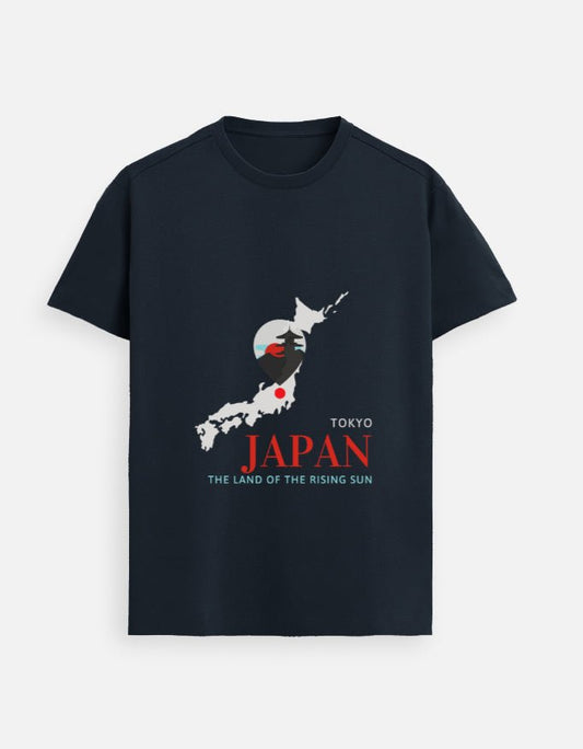 Japan Destination Supima Cotton Travel T-Shirt | Khojo - Travel Apparel - Khojo Store