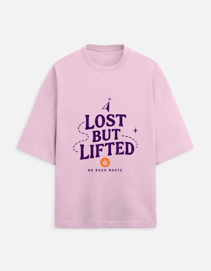 Lost But Lifted Oversized Tee | Khojo - Travel Apparel - Khojo Store