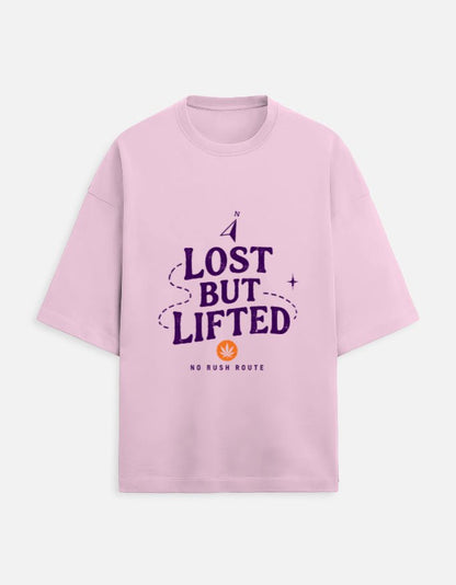 Lost But Lifted Oversized Tee | Khojo - Travel Apparel - Khojo Store