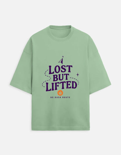 Lost But Lifted Oversized Tee | Khojo - Travel Apparel - Khojo Store