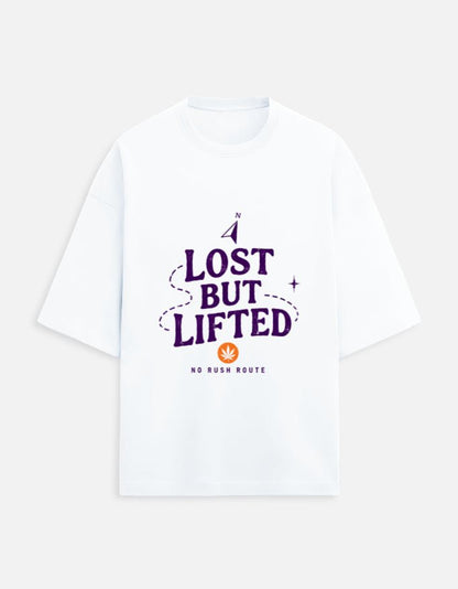 Lost But Lifted Oversized Tee | Khojo - Travel Apparel - Khojo Store