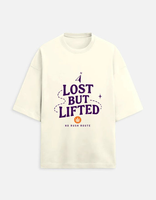 Lost But Lifted Oversized Tee | Khojo - Travel Apparel - Khojo Store