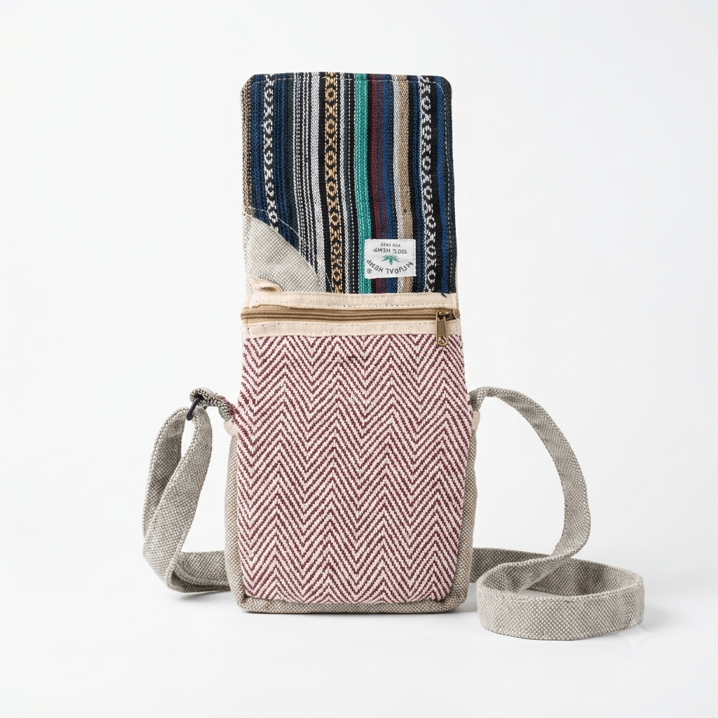 Mini Trail Hemp Sling Bag | Khojo - Hemp Bags - Khojo Store
