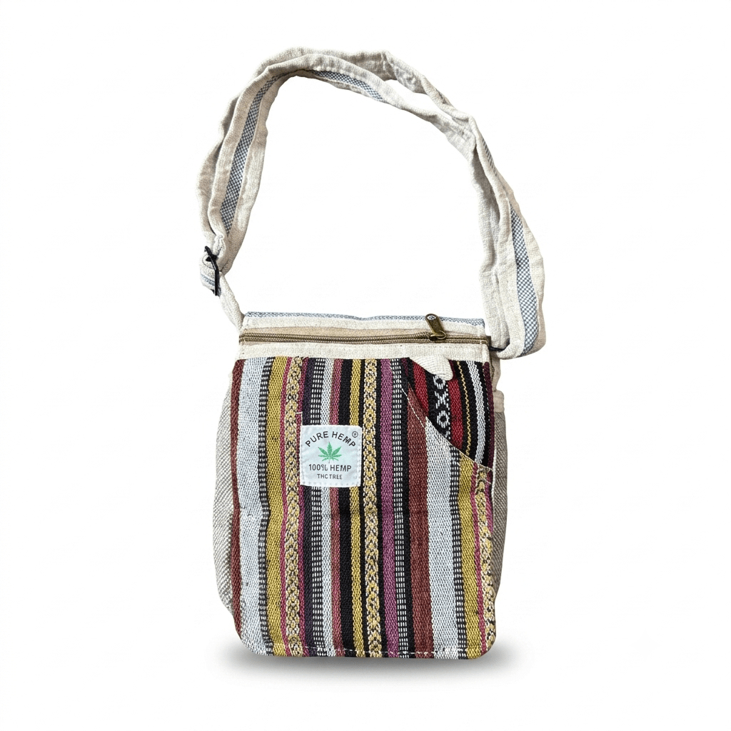 Mini Trail Hemp Sling Bag | Khojo - Hemp Bags - Khojo Store