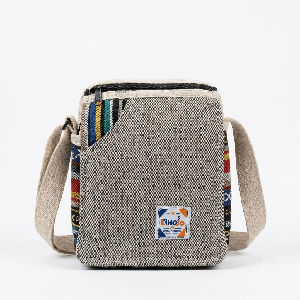 Mini Trail Hemp Sling Bag | Khojo - Hemp Bags - Khojo Store