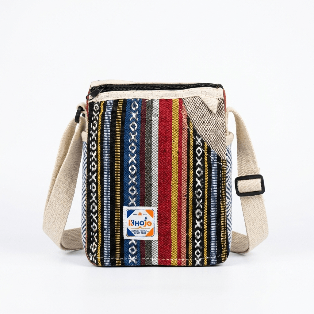 Mini Trail Hemp Sling Bag | Khojo - Hemp Bags - Khojo Store