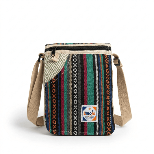 Mini Trail Hemp Sling Bag | Khojo - Hemp Bags - Khojo Store