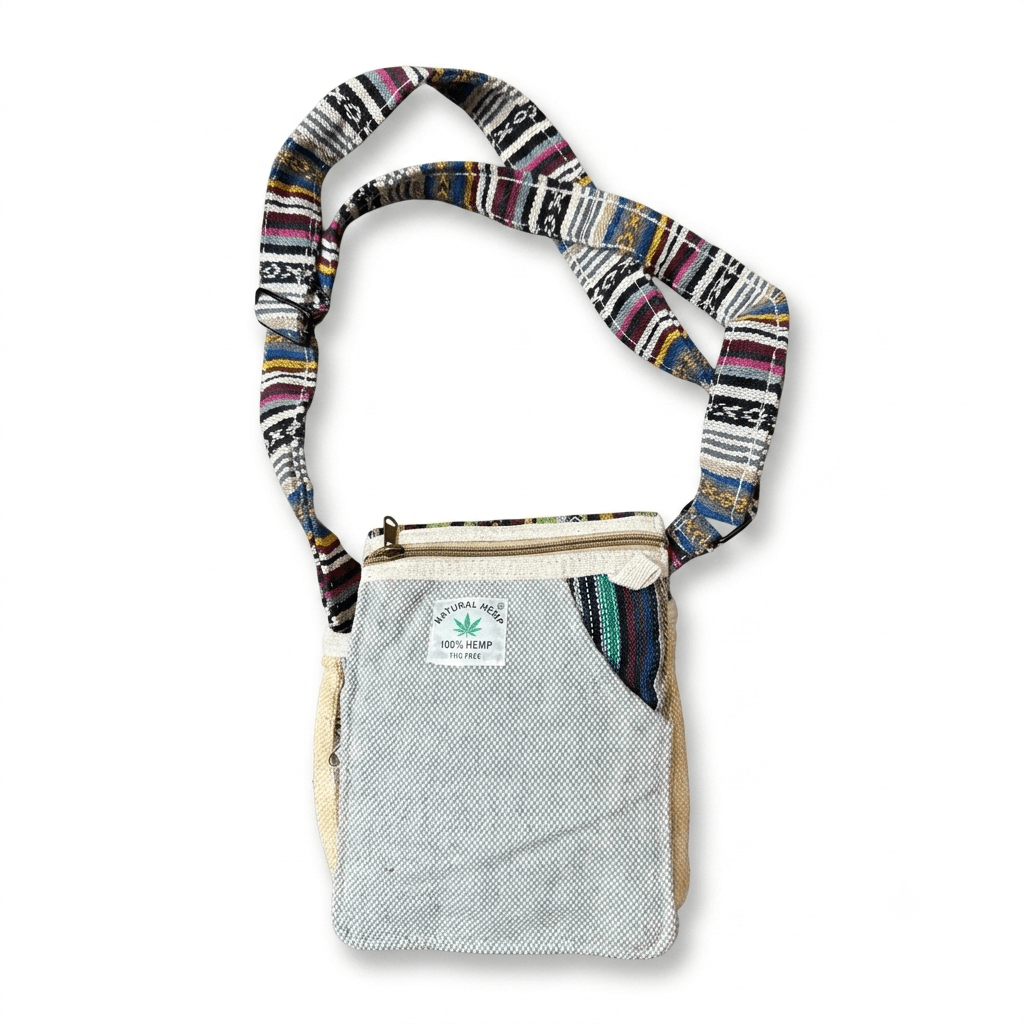 Mini Trail Hemp Sling Bag | Khojo - Hemp Bags - Khojo Store