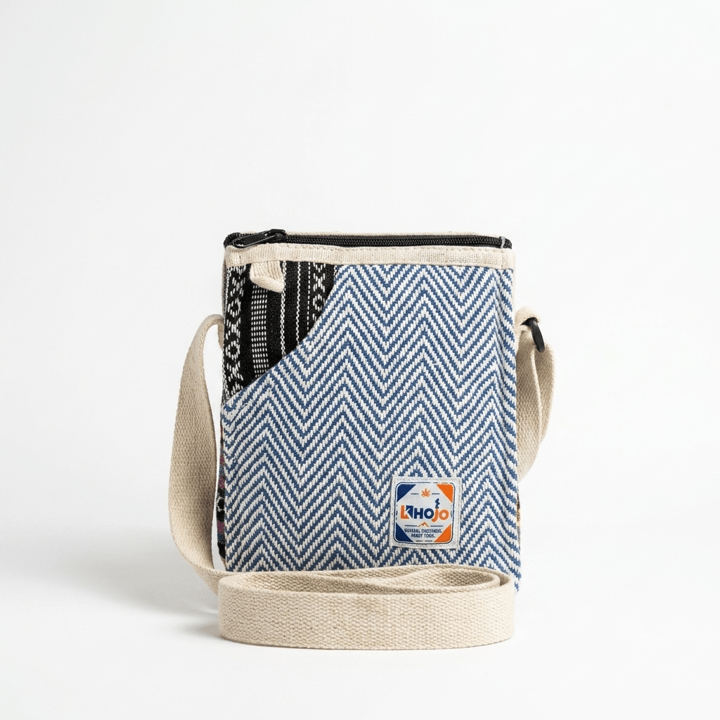 Mini Trail Hemp Sling Bag | Khojo - Hemp Bags - Khojo Store